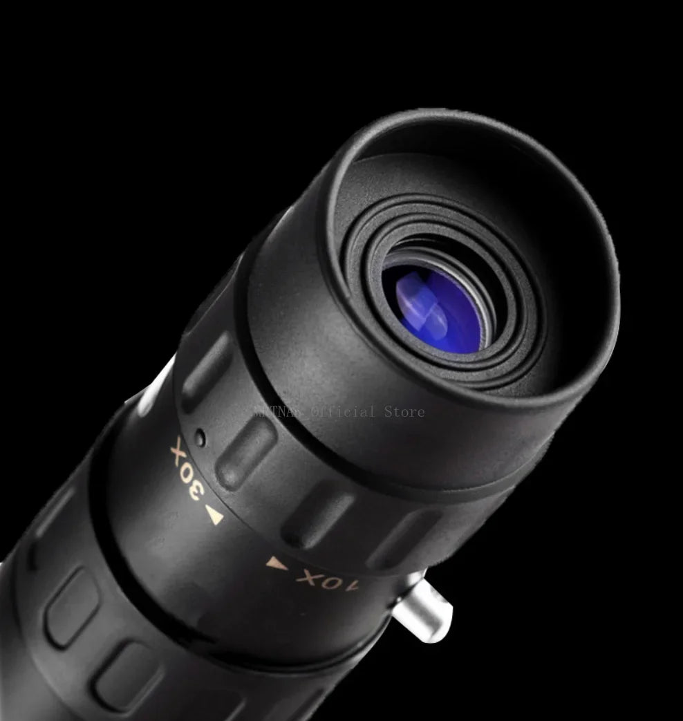 10-300X Phone adaptable Portable Metal Monocular Optics BushLine