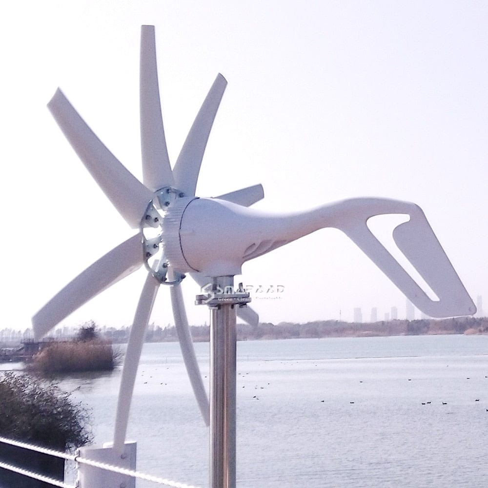 1000W Horizontal Wind Turbine Wind Power BushLine