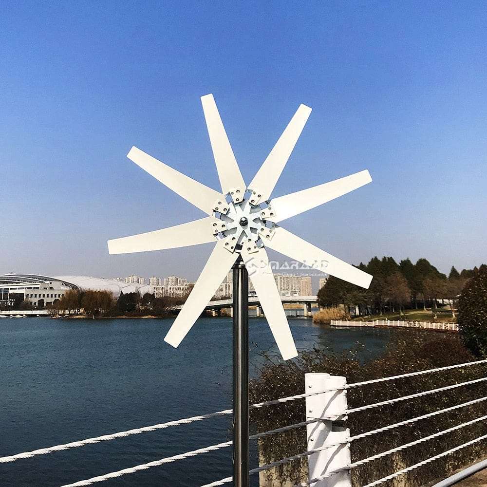 1000W Horizontal Wind Turbine Wind Power BushLine