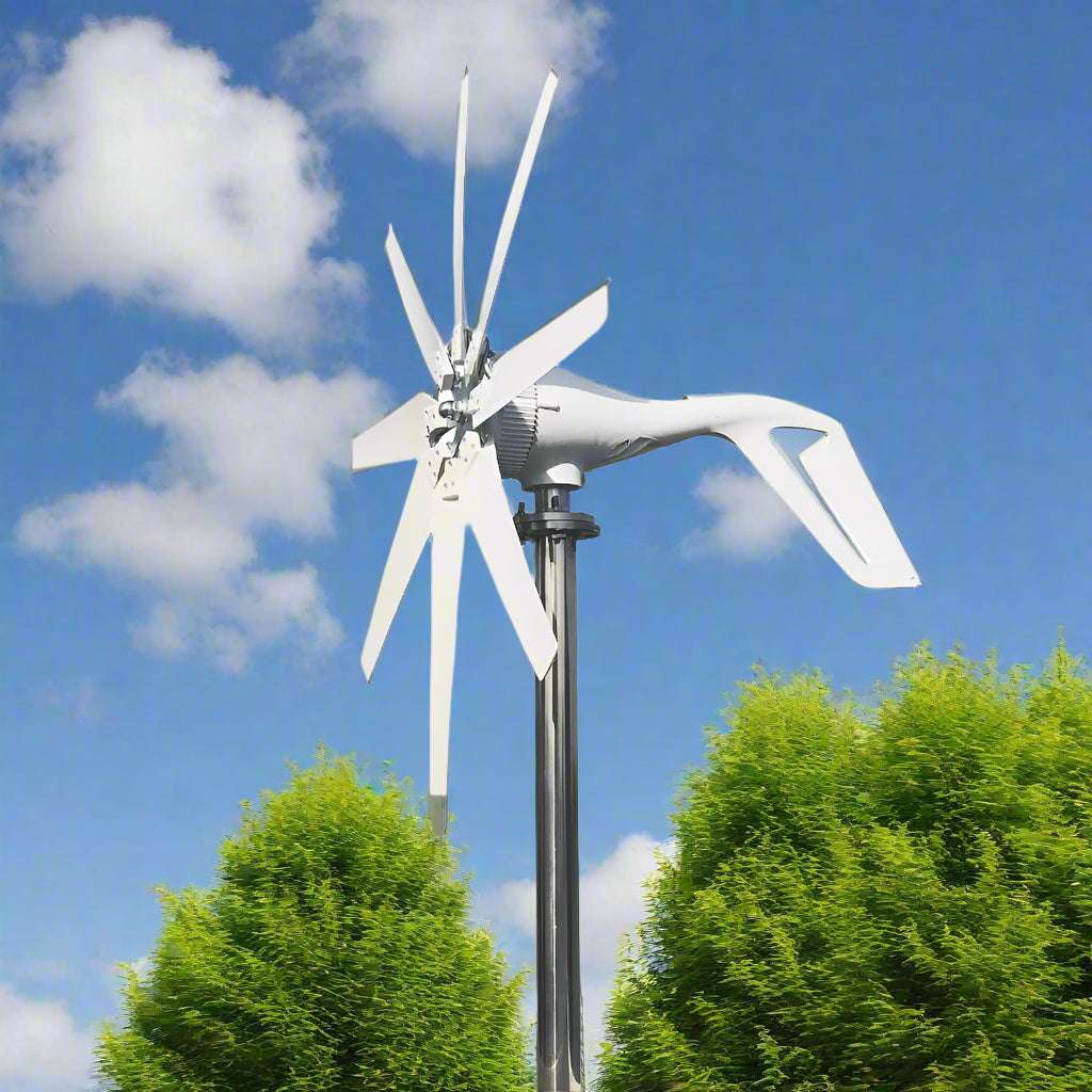 1000W Horizontal Wind Turbine Wind Power BushLine