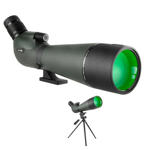 25-75x80 Spotting Monocular With Phone Adapter & Tripod monocular