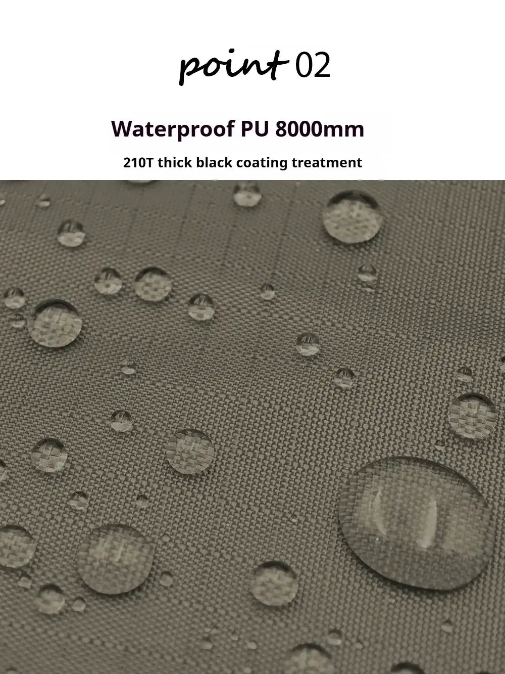 5.1 x 5.1m Tarp Waterproof Awning Shade Tent Shelter Sunshade Camping Equipment BushLine