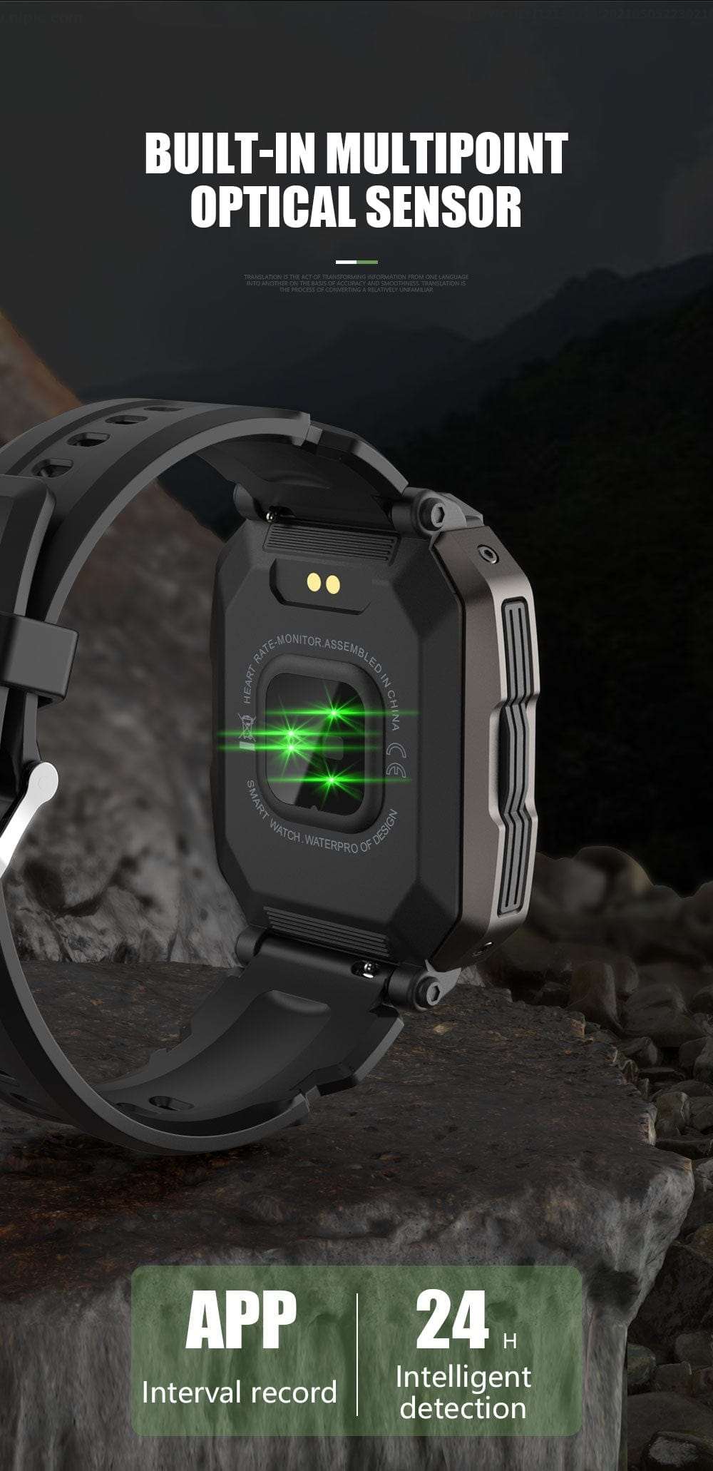 5ATM FC20 Ultra Smart Watch Carbon Watchs  BushLine