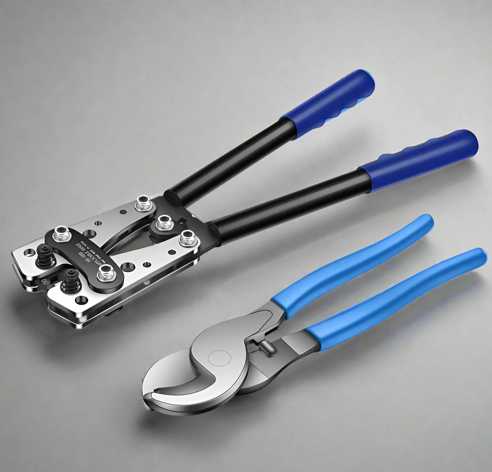 6-50mm Cable Lug Crimping Tool Terminal Crimper electrical supplys BushLine