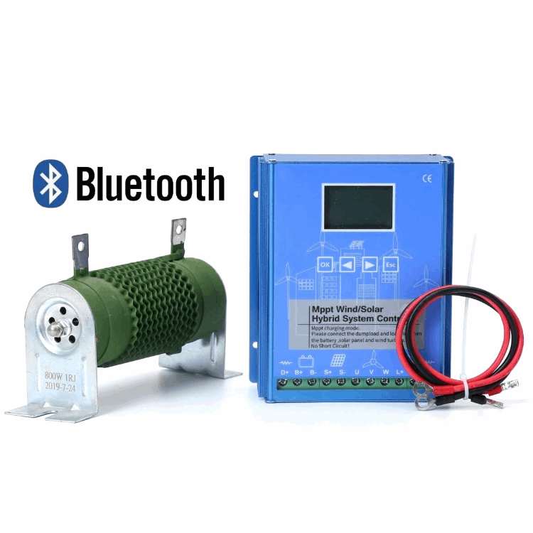 600W, 800W & 1.2kw Wind & Solar Hybrid Controller & Load Dump Wind Power BushLine