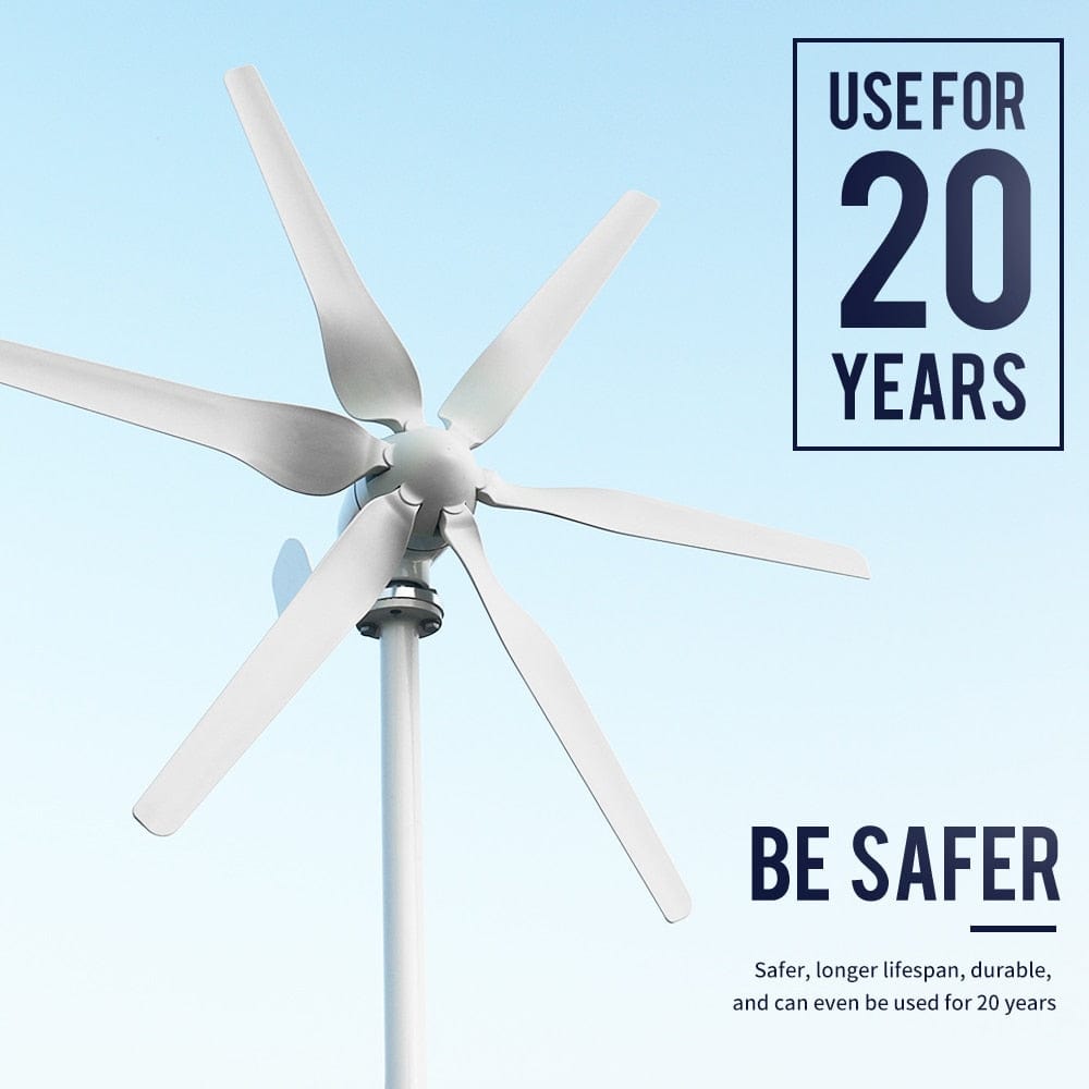 800W & 1000W Wind Turbine Generator Wind Power BushLine