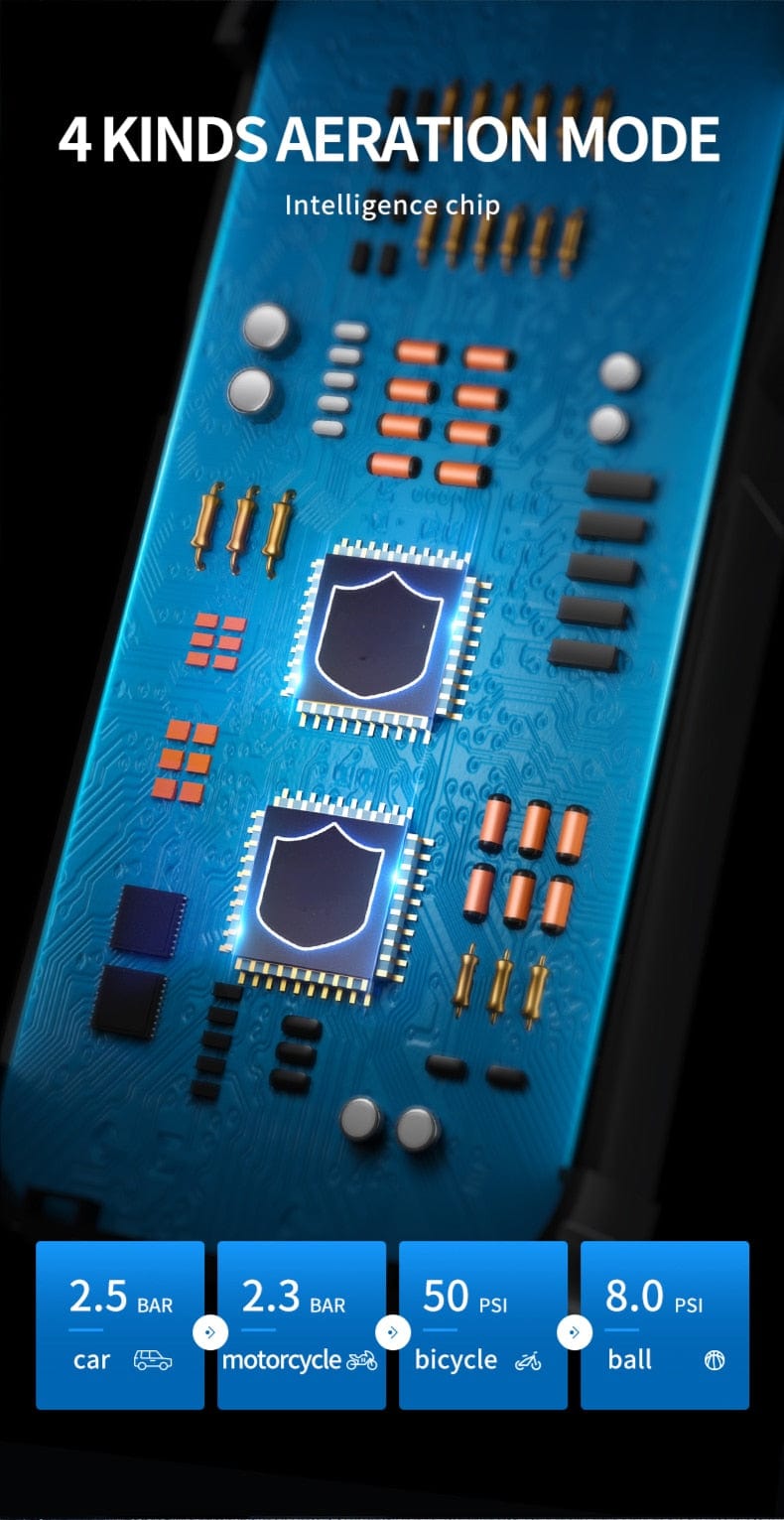 BUVAYE Car Jump Starter Air Pump Portable Air Compressor