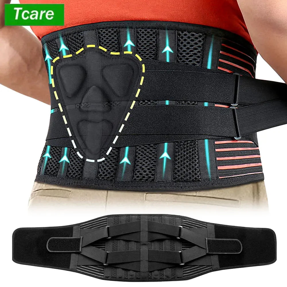 Back Brace for Lower Back Pain Lumbar Support Hi-Vis & Safety BushLine S