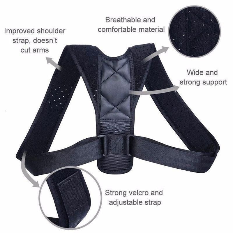 Back Posture Support Correction Anti-Slouch Health BushLine