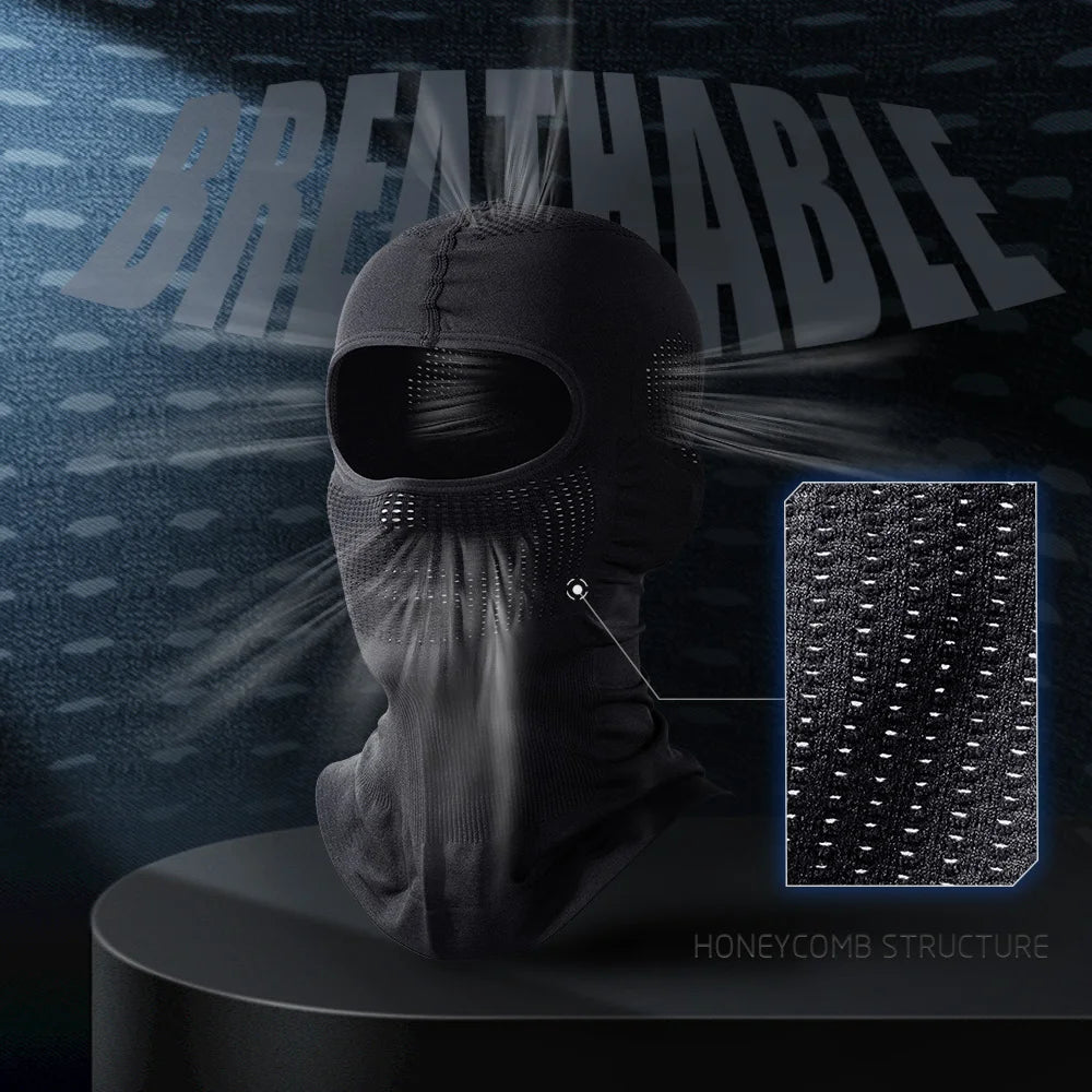 Balaclava Breathable Sport Full Face Mask Ski Cycling Helmet Windproof Quick-Dry Hood Cap