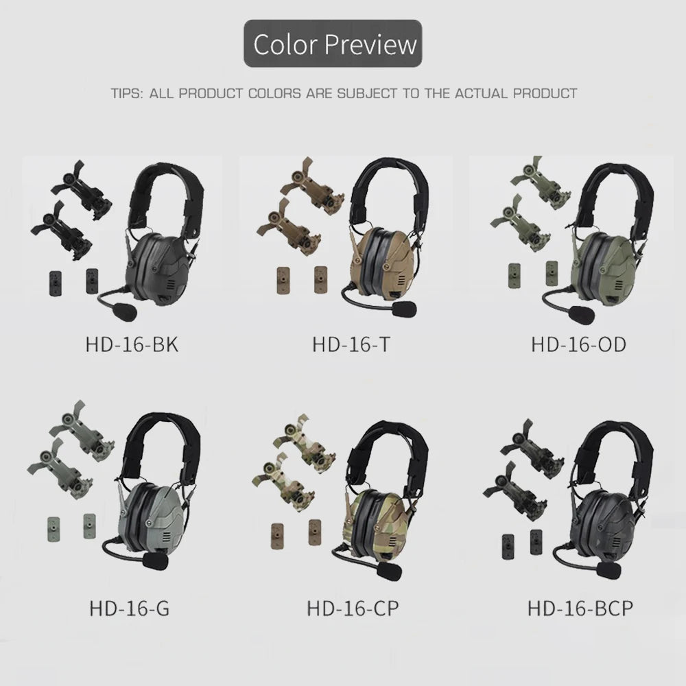 Bluetooth Electronic Noise Reduction Hearing Protection Earmuffs Smart Technology