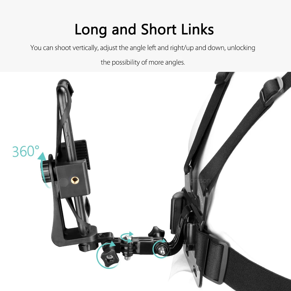 Body Harness Phone Mount Hands Free phone stuff