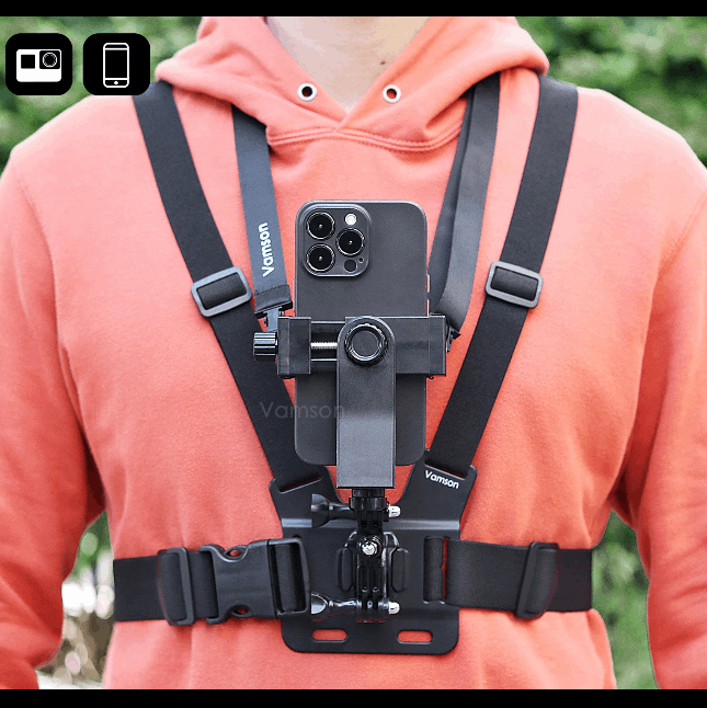 Body Harness Phone Mount Hands Free phone stuff