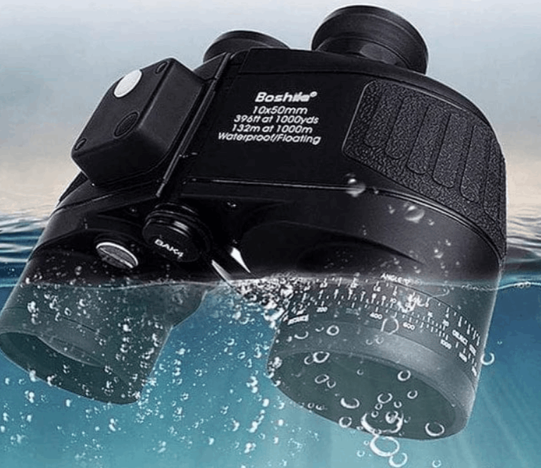 Boshile 10x50 Digital Compass Range Finder Binoculars Binoculars BushLine compass black