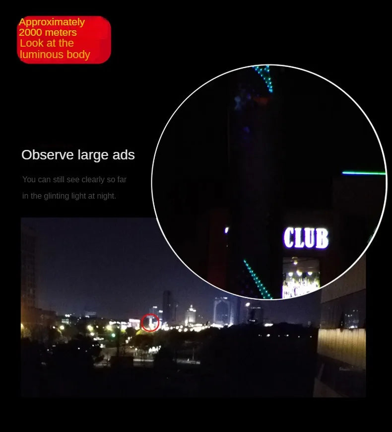 Boshile 20x50 Auto-Focus Binoculars Long Range Waterproof Binoculars BushLine