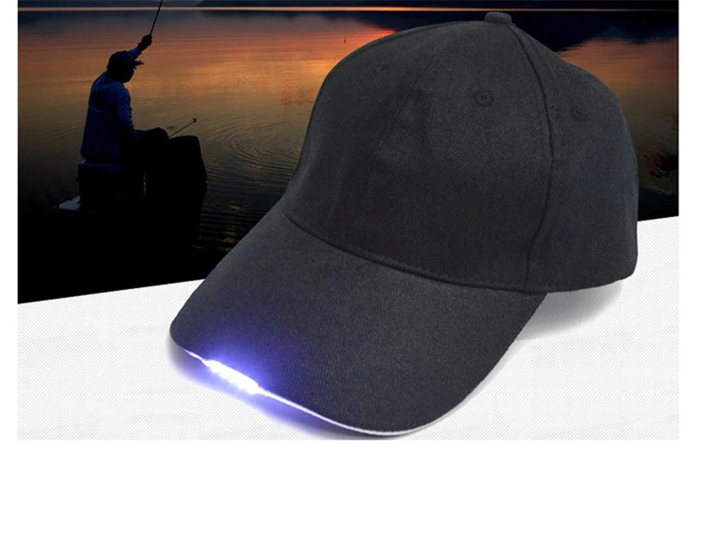 Cap with LED Light   BushLine