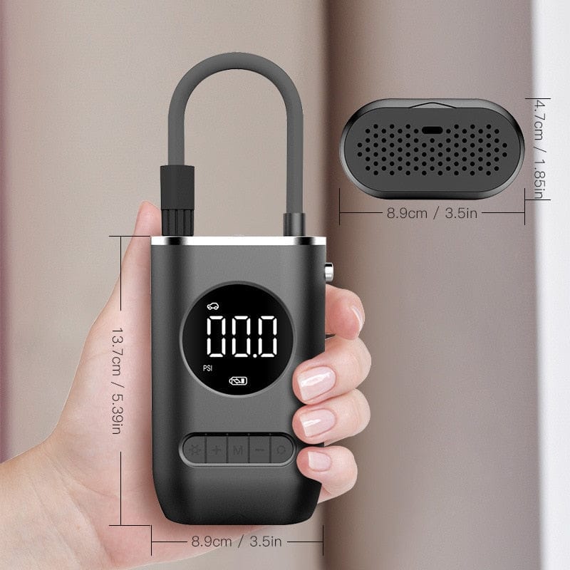 Car Tyre Pump Portable Mini Self Propelled Tyre pump BushLine