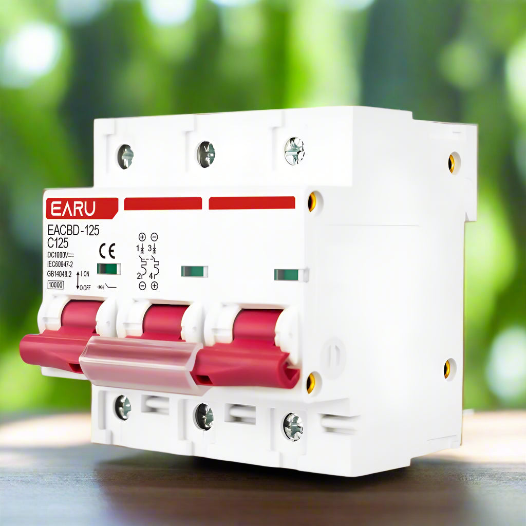 DC Solar Wind Mini Circuit Breaker Overload Protection 6A to 125A electrical supplys BushLine