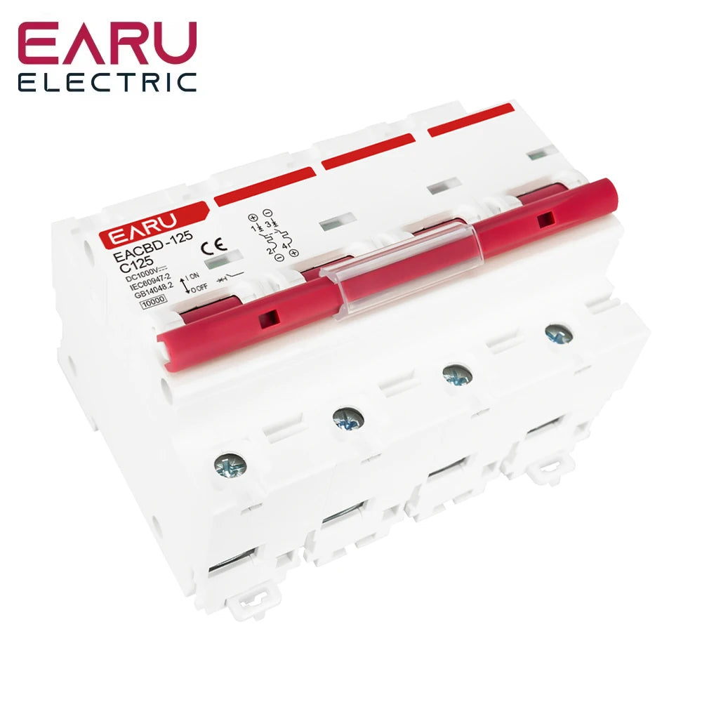 DC Solar Wind Mini Circuit Breaker Overload Protection 6A to 125A electrical supplys BushLine
