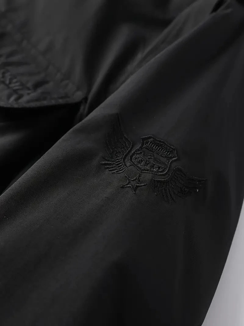 Detachable Sleeves & Hood Windproof Jacket Fleece Lined Workwear Outdoor Clothing BushLine