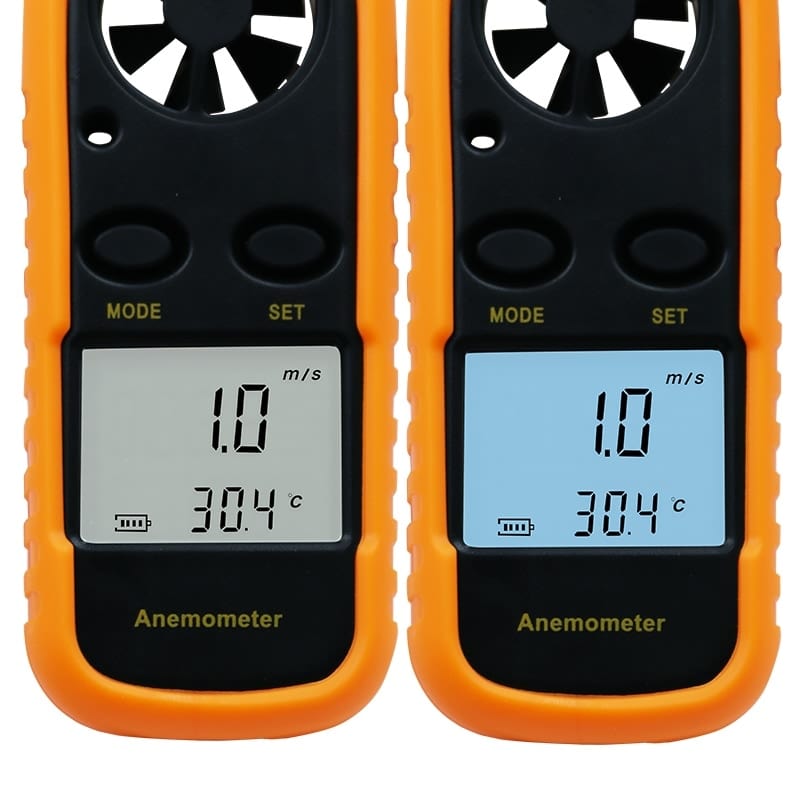 Digital Anemometer 0-30m/s Wind Speed Temp Wind Power  BushLine