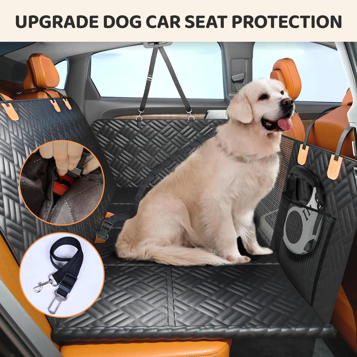 Dog Car 4x4 Travel Rear Seat Protector Dog Stuff