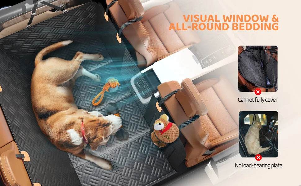 Dog Car 4x4 Travel Rear Seat Protector Dog Stuff