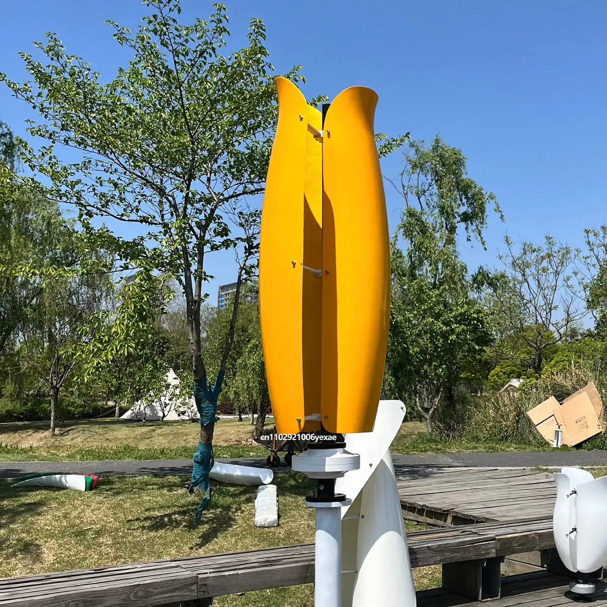 FS-10kW, 15kW & 20kW Vertical Tulip Wind Turbine 12V 24V 48V Wind Power Vertical
