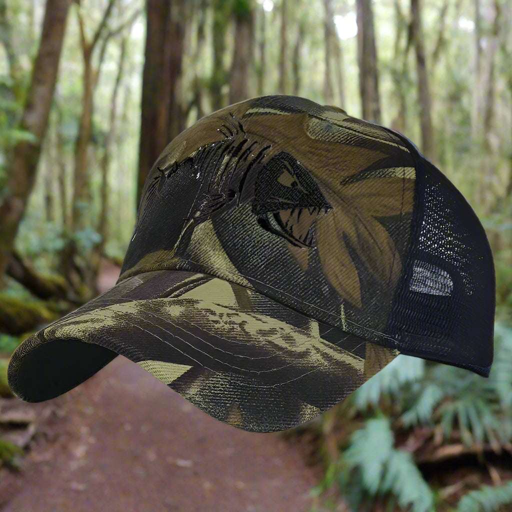 Fish Bone Camo Fishing Caps Cotton Jungle Hat Unisex caps BushLine