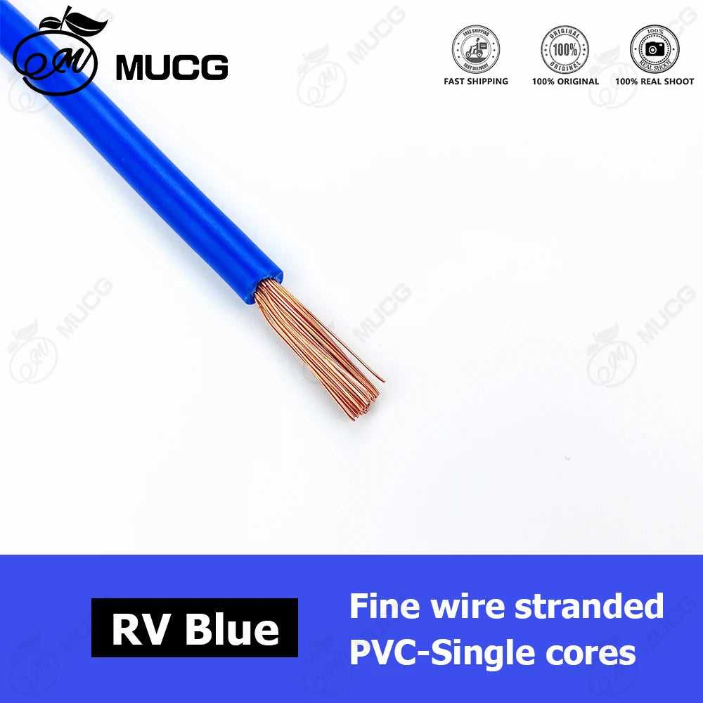 Flexible Copper Wire Electric Power Cable 10 - 20 AWG electrical supplys BushLine