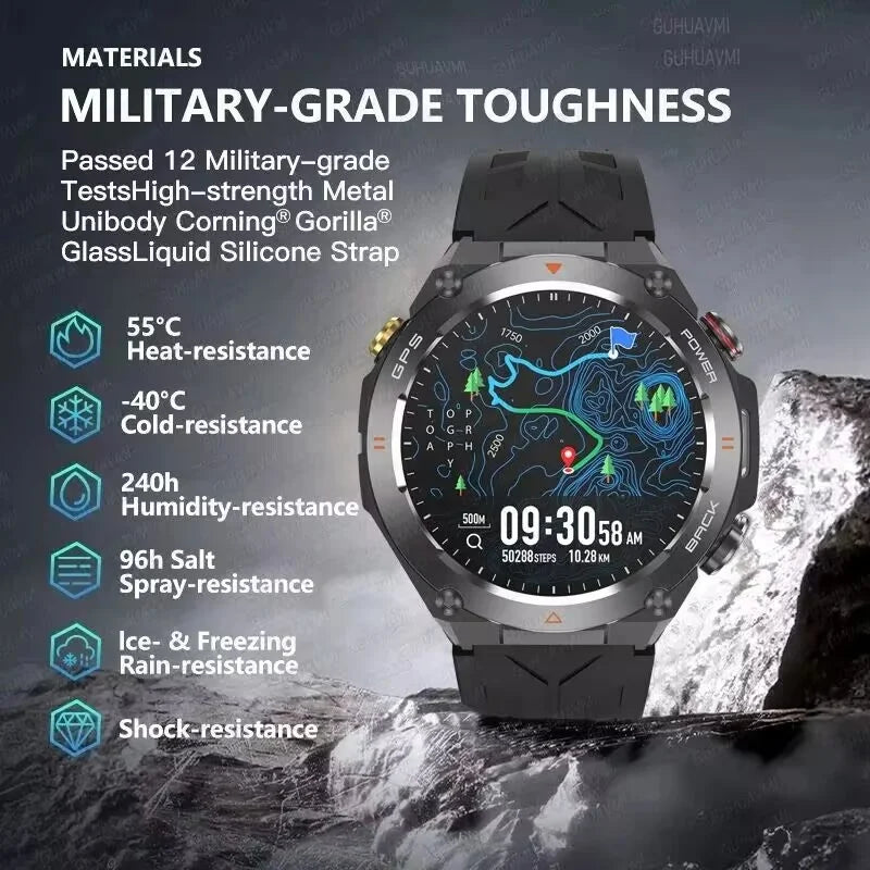 GPS Bluetooth GPS Smart Sports Watch 650mAh Battery Watchs