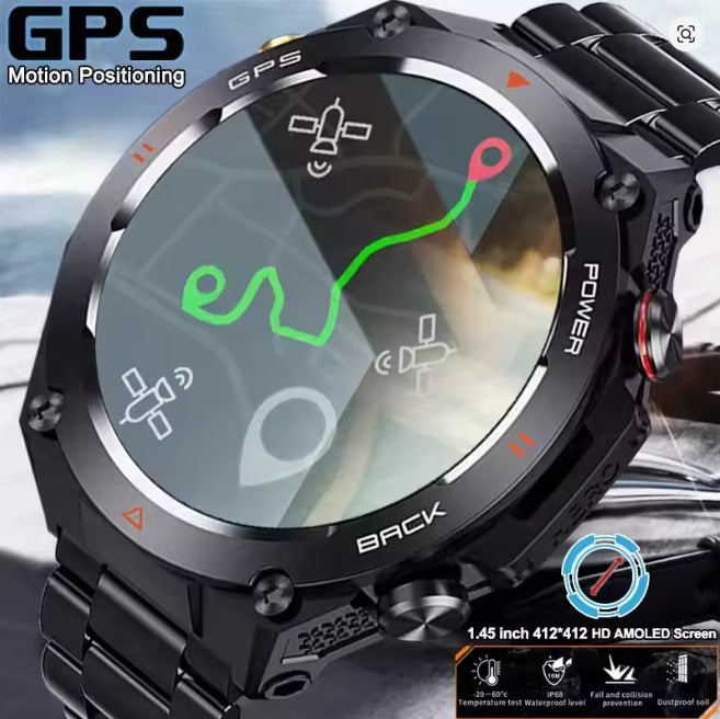 GPS Bluetooth GPS Smart Sports Watch 650mAh Battery Watchs