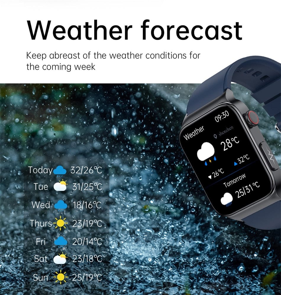 GPS Smartwatch: Remote Health Monitor Watchs