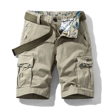 Rugged Men's Cotton Dress Casual Cargo Shorts Cargo Pants BushLine   