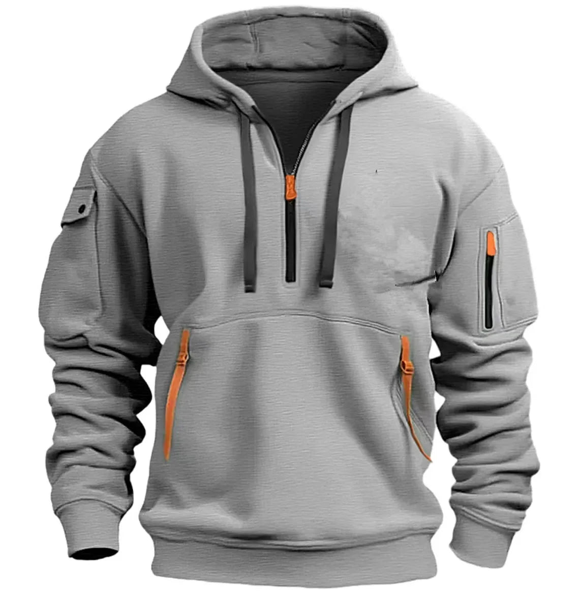 Hoodies Multi-pocket with zips Pullover Sweatshirts Outdoor Shirts & Tops