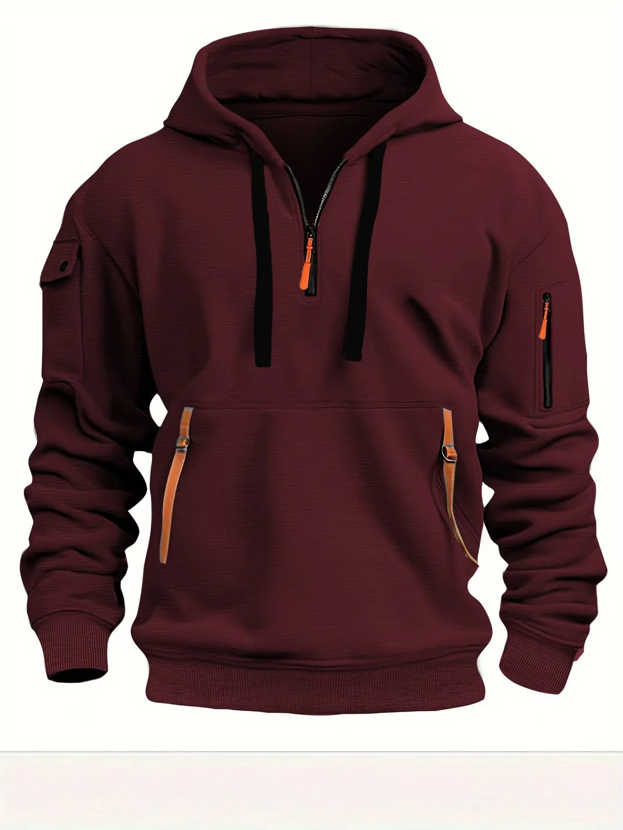 Hoodies Multi-pocket with zips Pullover Sweatshirts Outdoor Shirts & Tops