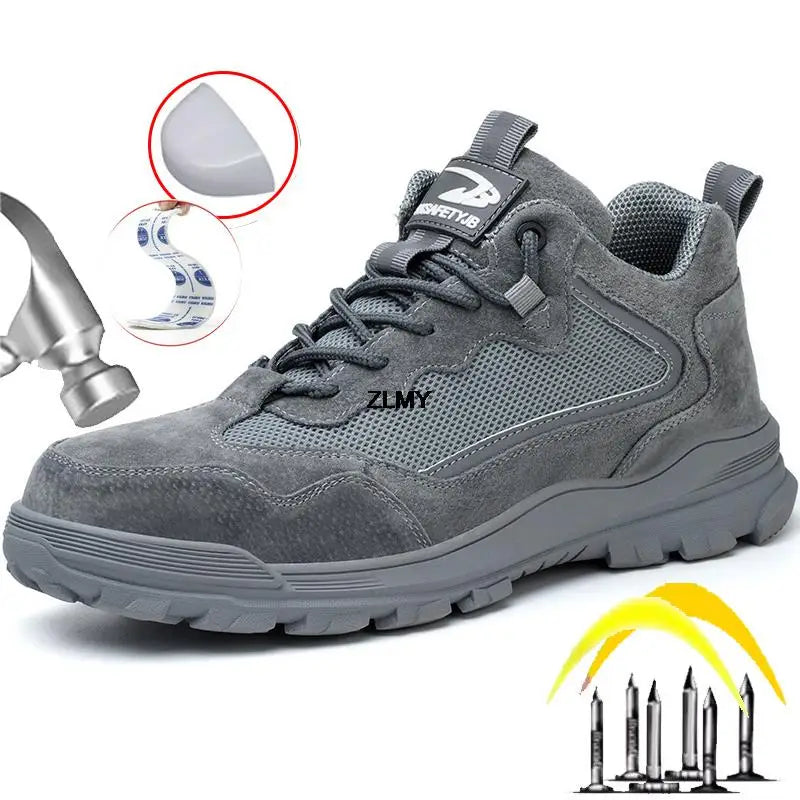Impact Proof Protective Work Safety Shoe Adventure Footware BushLine