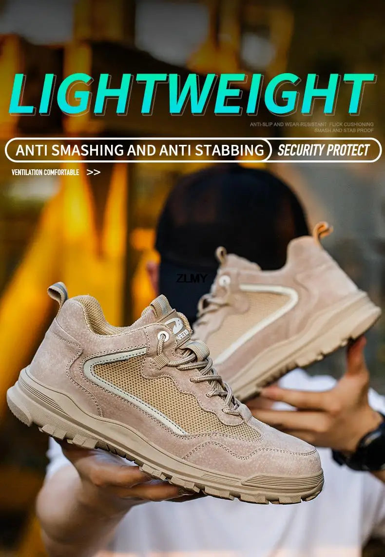 Impact Proof Protective Work Safety Shoe Adventure Footware BushLine