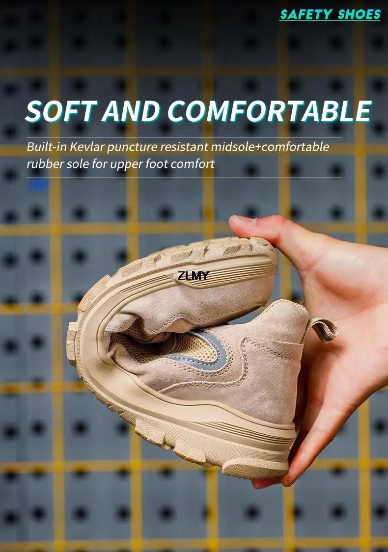 Impact Proof Protective Work Safety Shoe Adventure Footware BushLine