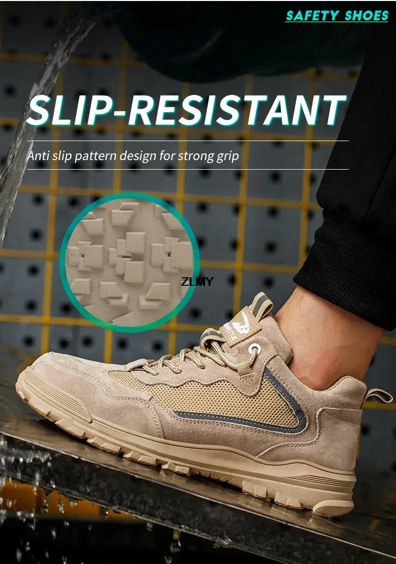 Impact Proof Protective Work Safety Shoe Adventure Footware BushLine