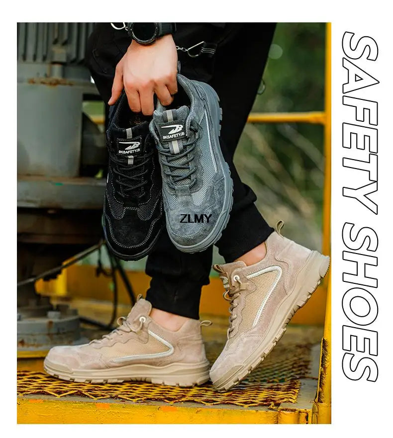 Impact Proof Protective Work Safety Shoe Adventure Footware BushLine
