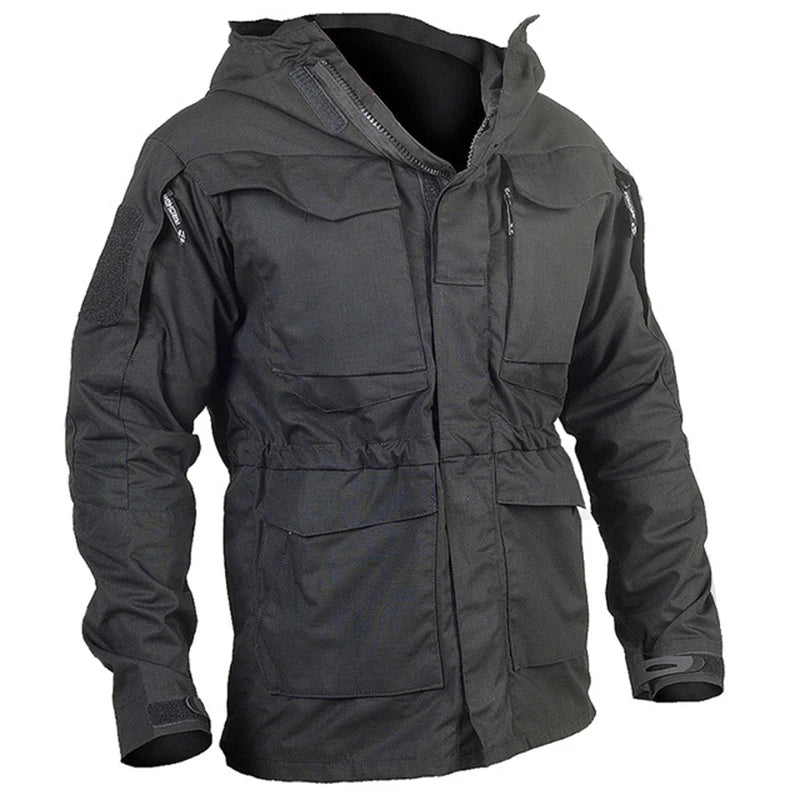 M65 Windbreaker Hunting Field Jackets Mens Winter/Autumn Waterproof Outdoor Clothing BushLine
