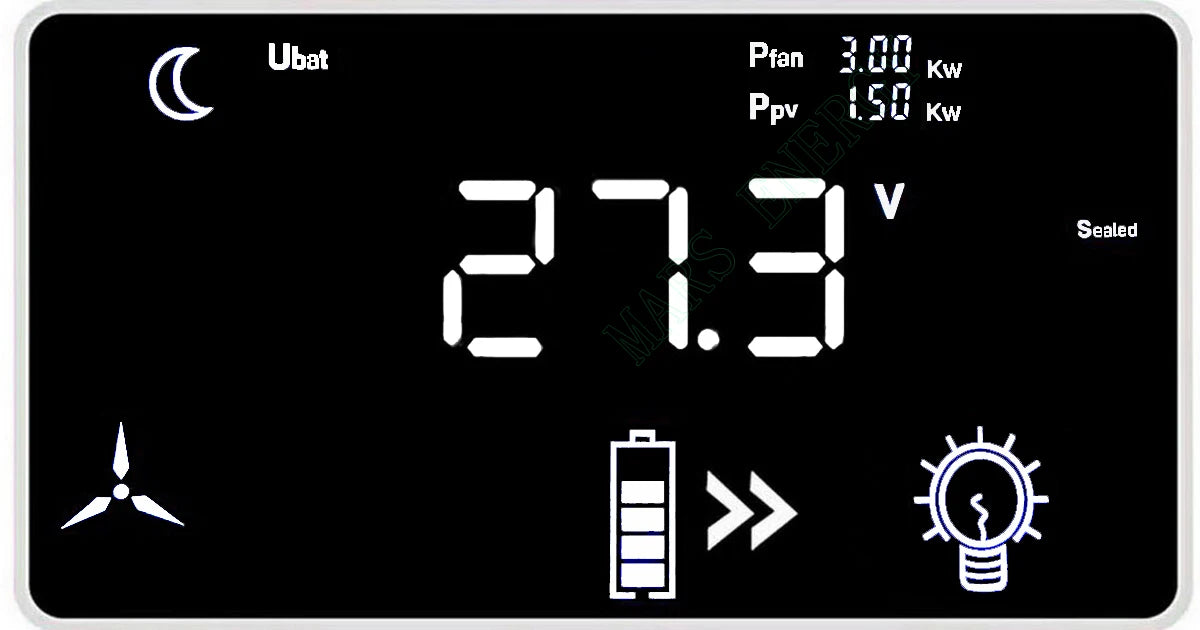 MPPT Wind Solar Hybrid Controller 1kw, 1.5kw, 2kw & 3kw Wind & Solar Controllers BushLine