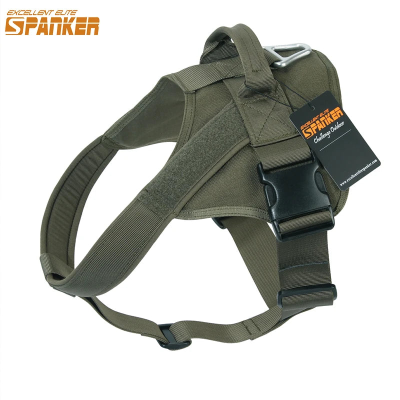 Military-Grade Tactical Dog Harness Dog Stuff