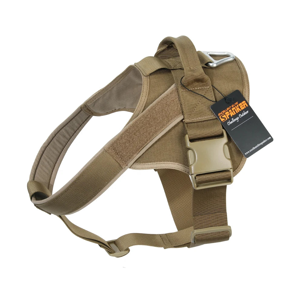 Military-Grade Tactical Dog Harness Dog Stuff