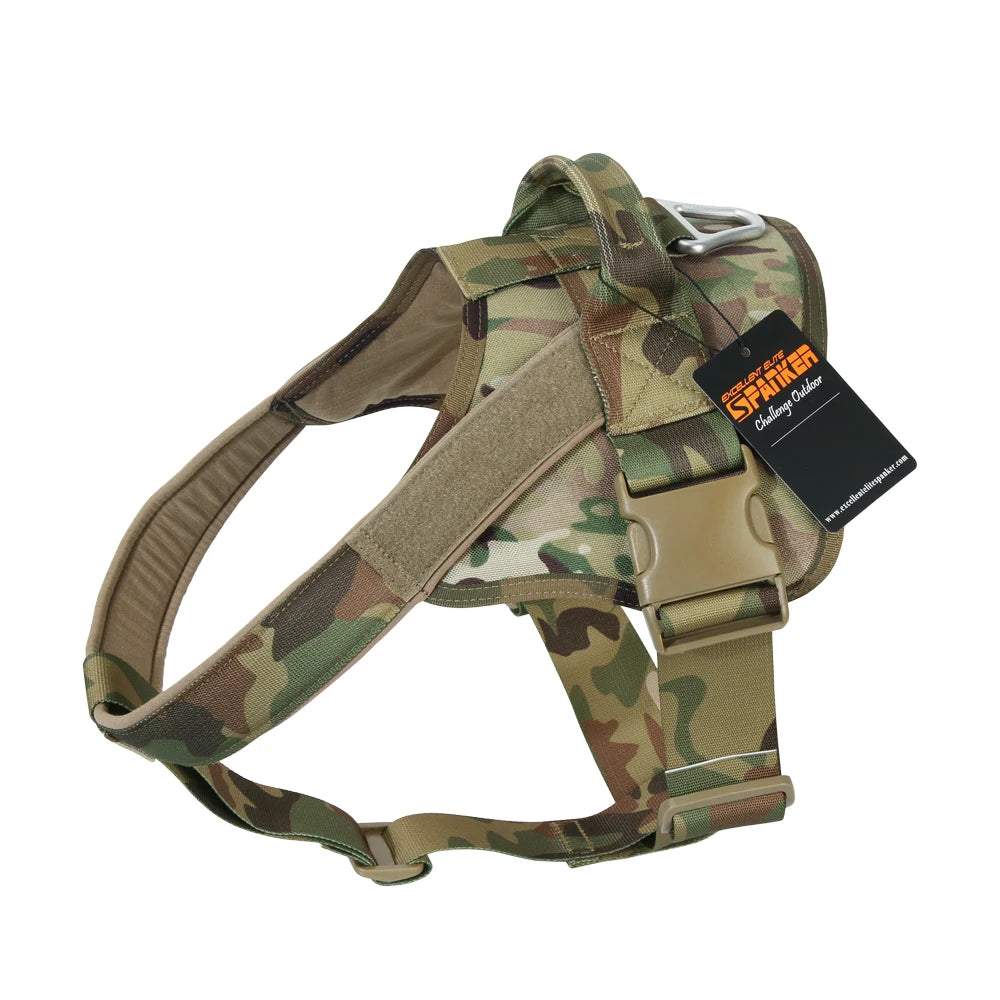 Military-Grade Tactical Dog Harness Dog Stuff