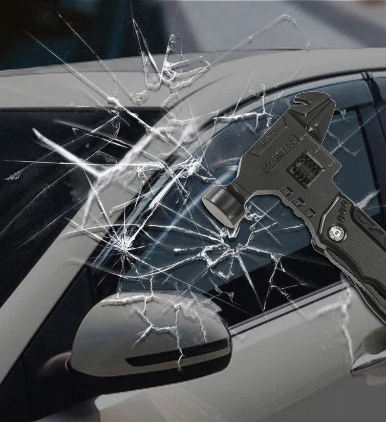 Multitool Pliers Hammer Adjustable Spanner Stainless Steel Multi-tools BushLine