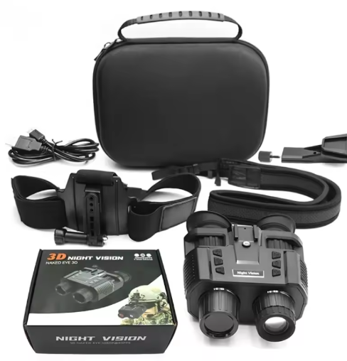 NV8000 Night Vision Google Binoculars Head mountable Infrared Optics BushLine
