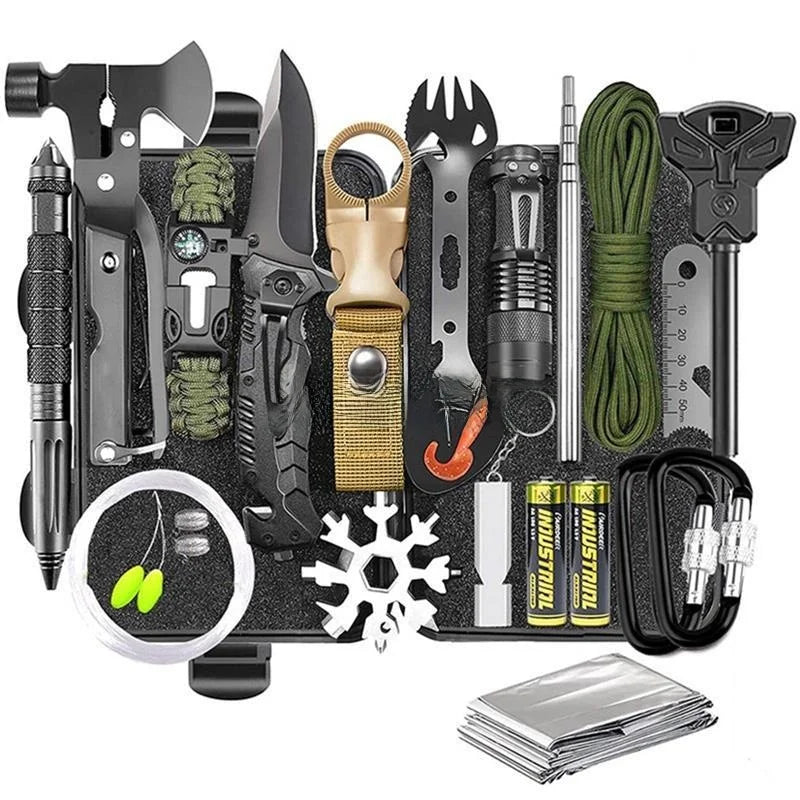 Outdoor First Aid & Tool Kits Set survival