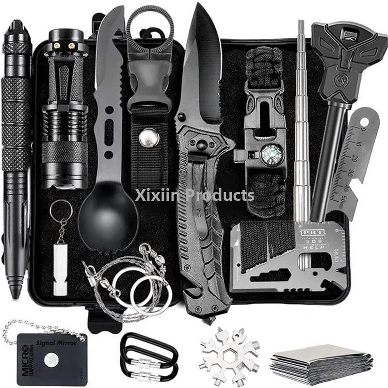 Outdoor First Aid & Tool Kits Set survival